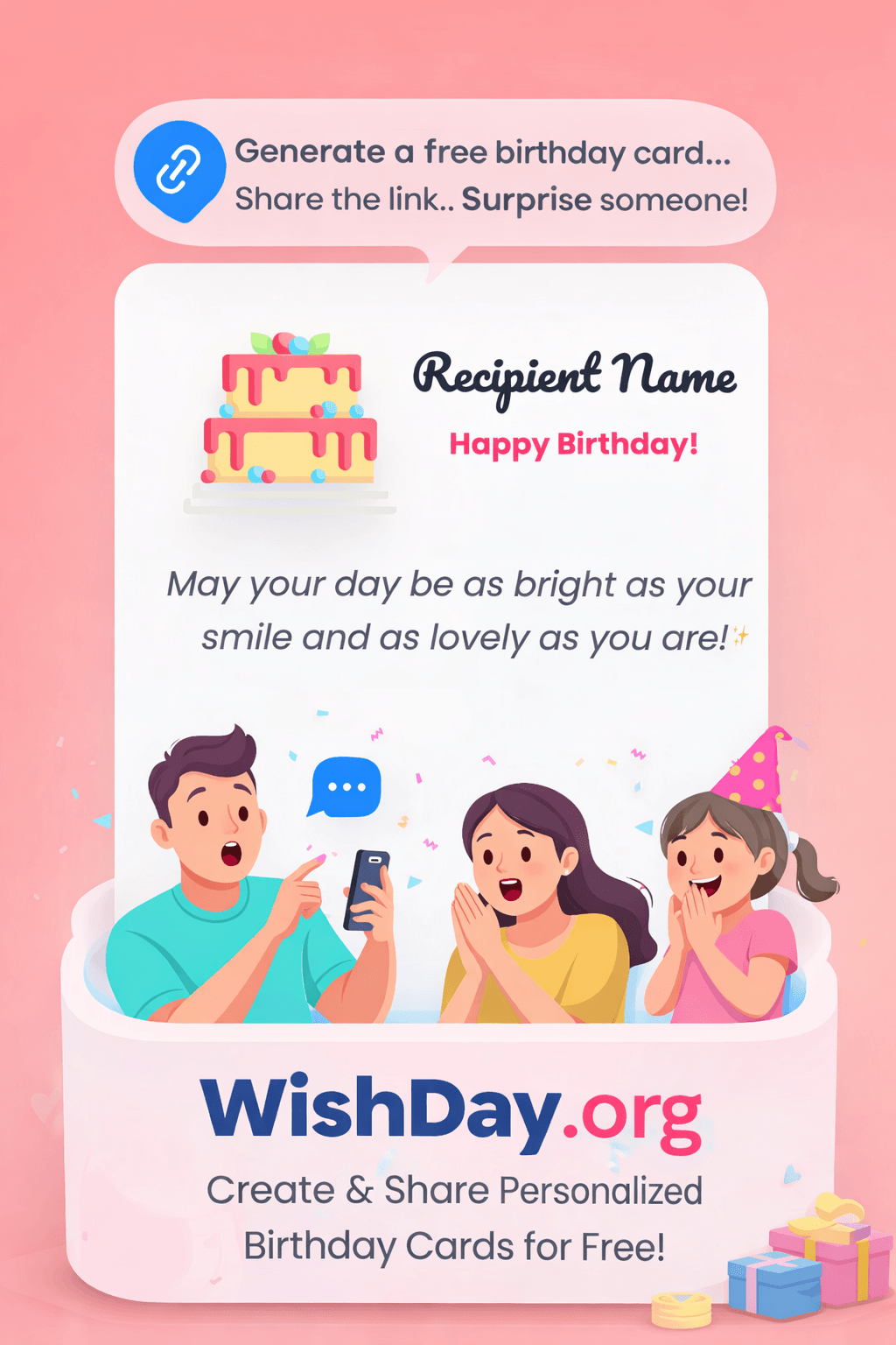 Birthday Wish Card Generator